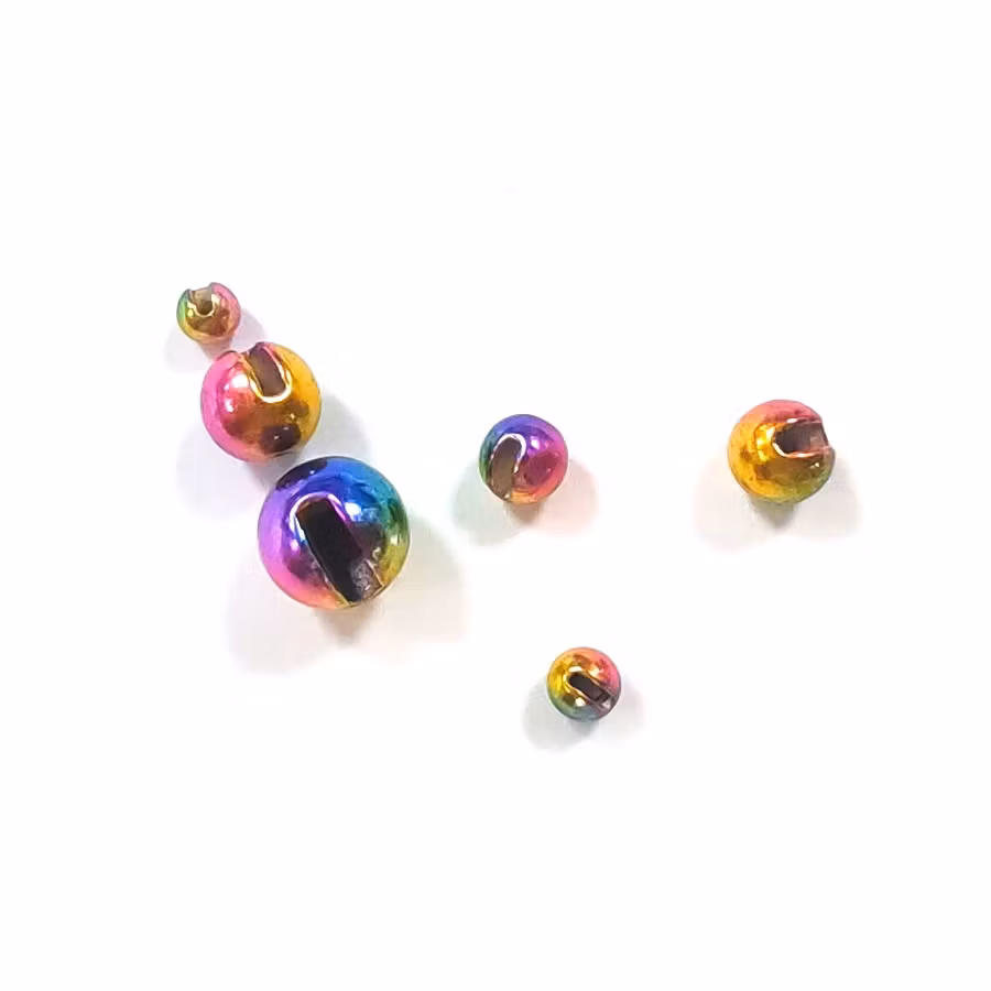 Slotted Tungsten Beads 2,0 mm