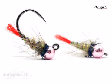 Red Tag Nymph BL Tungsten #14