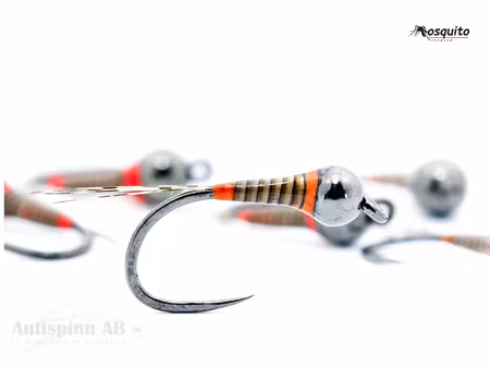 Double Hot Spot Quill Perdigon Tungsten # 14