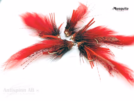 Red Deer Hair Zonker Copper Head #8