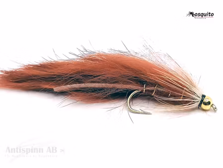 Zonker Rusty Brown BeadHead #8