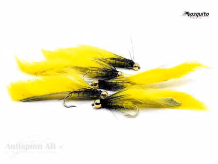 Zonker Yellow BeadHead #10