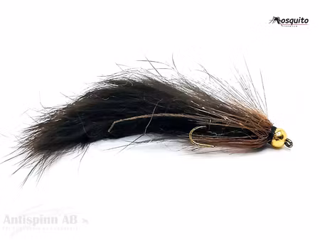 Zonker Dark Brown BeadHead #8