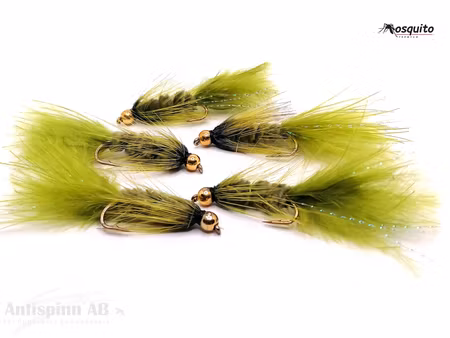 Wolly Bugger Olive BeadHead