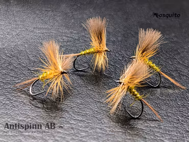 Catskill Olive Dun CDC Wings #16