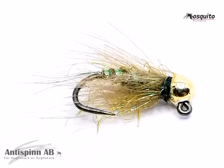 Olive Nymph Tungstenshuvud #14