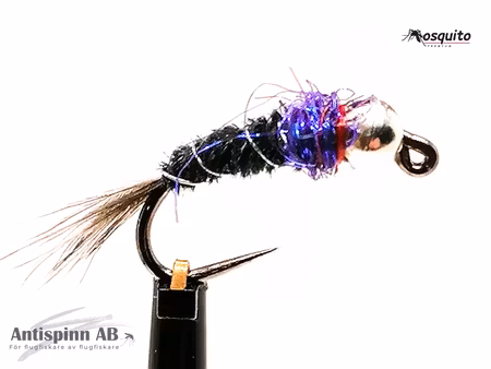 Black and Purple Tungstenshuvud