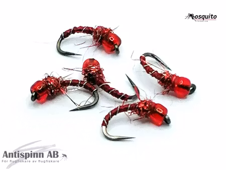 Zebra Midge Pupa Red #18