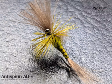 Olive Cripple Emerger #16