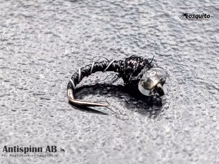 Zebra Midge Black #18