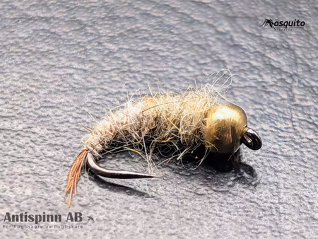 BH Hare’s Ear Nymph Natur/Grå #12