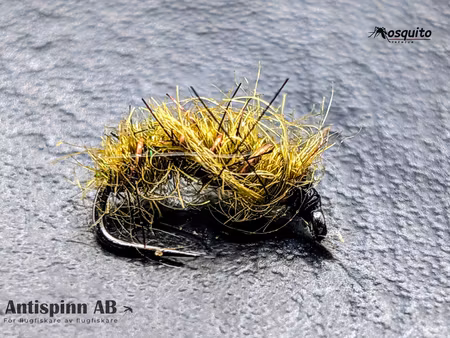 Nattsländepuppa Golden Olive #14