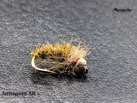 Tactical Olive Caddis Pupa #14