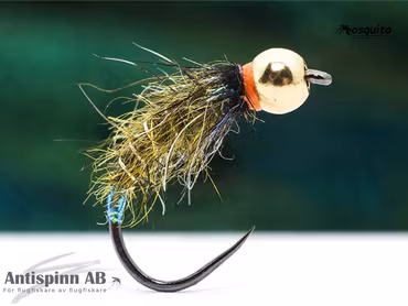 Green Buggy Caddis Nymph BL #12