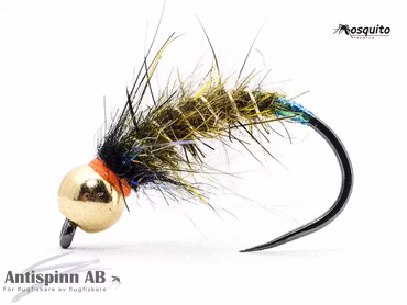 Green Buggy Caddis Nymph BL #12