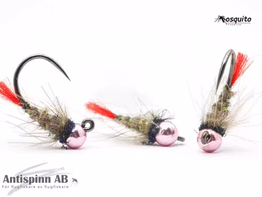 Red Tag Nymph BL Tungsten #14