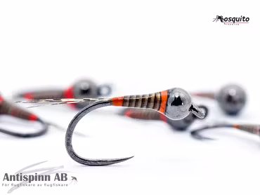 Double Hot Spot Quill Perdigon Tungsten # 14