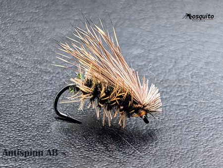 Elk Hair Caddis Dark Peacock #14