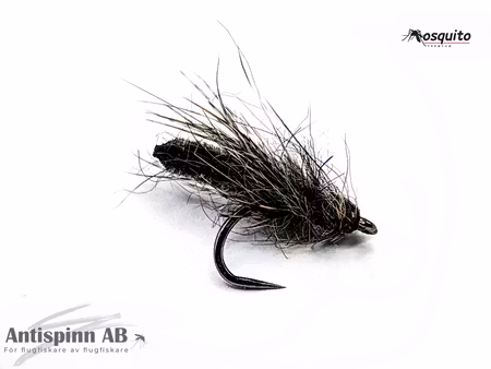 Flytande Chenille Puppa Black