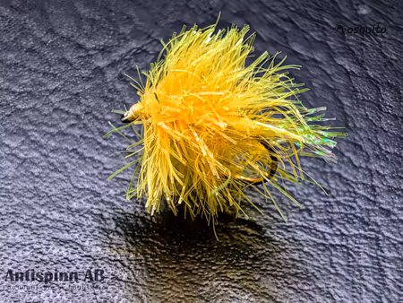 Blob Fly Fl. Yellow Flashtail #12