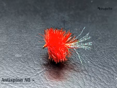 Blob Fly Fl. Red Jelly Flashtail #12