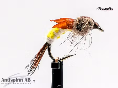 Hydropsyche Larva Yellow #12