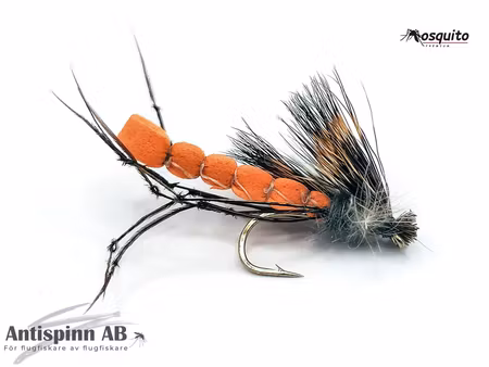 Daddy Long Leg Orange Foam #12 Long