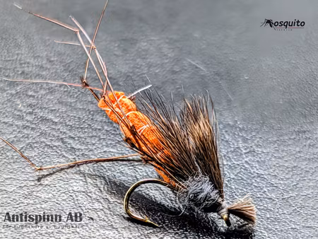 Daddy Long Leg Orange Foam #12 Long