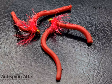 BH Egg Sucking Squirmy Worm Red #14