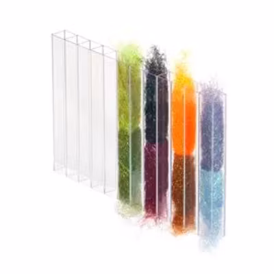 Empty 12 Compartment Dubbing Dispenser Mosquito