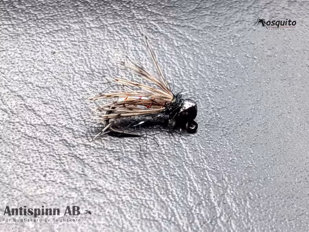 Red Rib Jig Tungstenshuvud #16