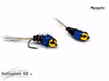 Black and UV Blue Nymph #16