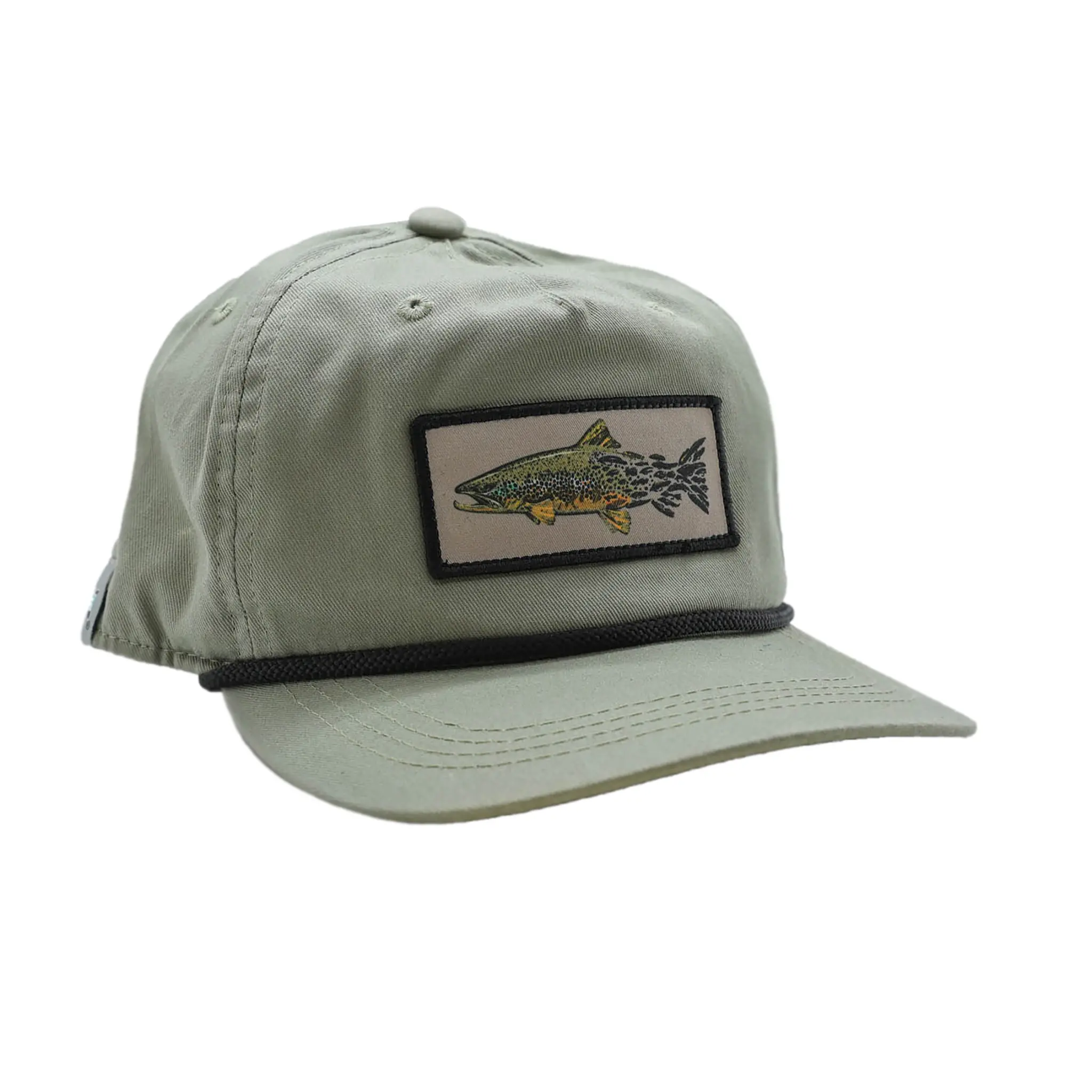 RepYourWater Hat 5 Panel Unstructured - Brown Snacks