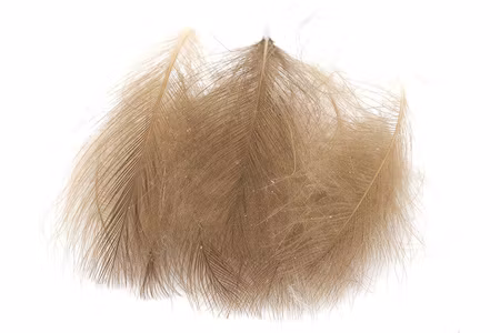 Troutline Premium CDC Feathers Natural Colors 1gram Up to 5cm