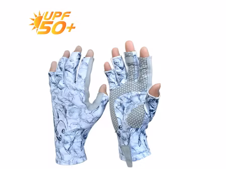 Camo blue Silicone handskar XL