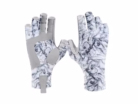 Camo blue handskar XL