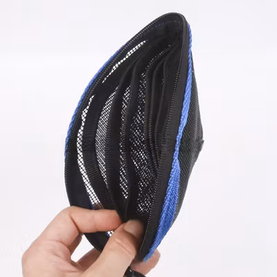 Lin och tafs fodral Mesh