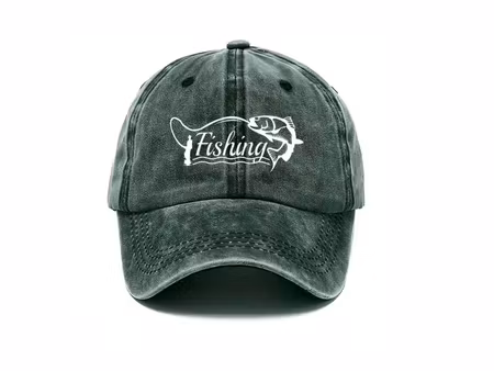 Fishing Cap Vintage Green