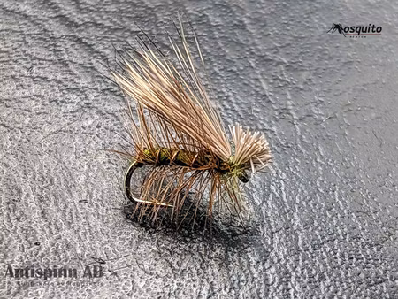 Elk Hair Caddis Olive #16