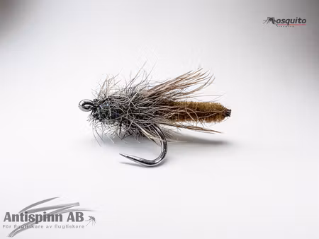 Flytande Chenille Puppa Brown Olive