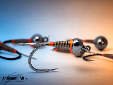 Double Hot Spot Quill Perdigon Tungsten # 14