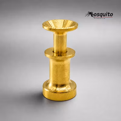 Hairstacker Brass Small Mosquito