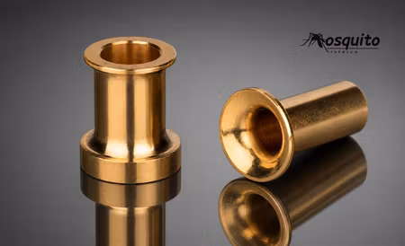 Hairstacker Brass Medium Mosquito