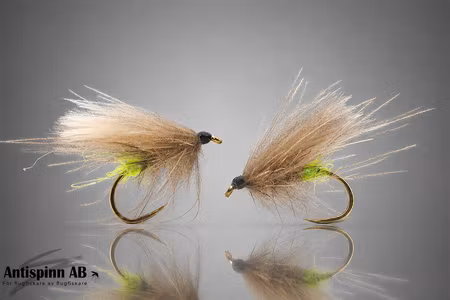 CDC Palmered Grannom Caddis #14