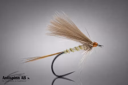 Pale Olive CDC Dun Dry Fly BL