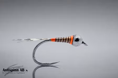 Double Hot Spot Quill Perdigon Tungsten # 14