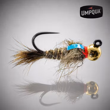 Jigged Hare´s Ear Tungsten # 12 Umpqua
