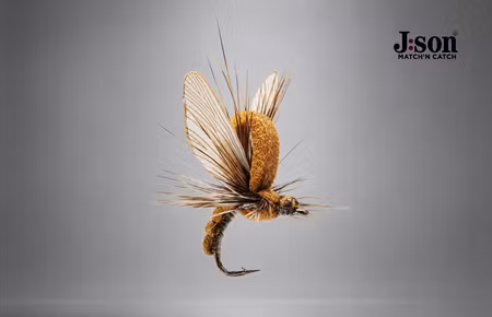 J:son Mayfly Emerger Olive Brown 3 #14
