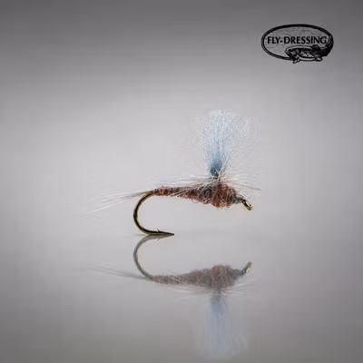 Brun Forsslända Dun Fly Dressing