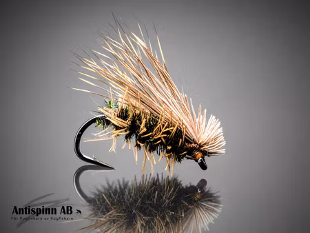 Elk Hair Caddis Dark Peacock #14